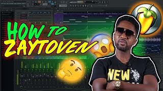 From Scratch How To Make A Zaytoven Beat Tutorial  2019 FL Studio Piano Tutorial [upl. by Laeynad]