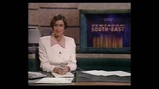 BBC1  Newsroom SouthEast  Weather News  Continuity  4th May 1993 [upl. by Bentlee]