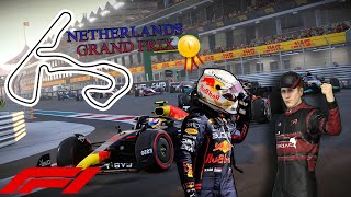 WINNING THE NETHERLANDS  DUTCH GRAND PRIX  FORMULA 1 VIDEO GAME [upl. by Eatnuahc]