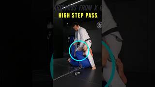 High Step Pass from X Guard  BJJ Technique [upl. by Gardas406]