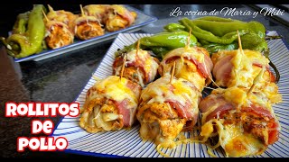 ROLLITOS DE POLLO En Airfryer 😋 [upl. by Utica]