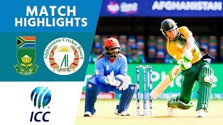 South Africa Hit 209  Afghanistan vs South Africa  ICC Mens WT20 2016  Highlights [upl. by Lemor]