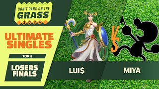 Lui Palutena vs Miya Game amp Watch  DPG 2024  Ultimate Singles Losers Finals [upl. by Niajneb735]