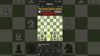 Plan attack against castling Bundesliga schach Chesscom catur शतरंज22 Oktober 2024 [upl. by Amye]