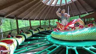 Drachenritt Siegfried Onride Video Freizeitpark Ruhpolding 2024 [upl. by Tonia]