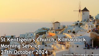 St Kentigerns Church Kilmarnock  Rev Dr Robert Anderson  27th October 2024 [upl. by Enrobso]