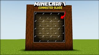 Minecraft Connected Glass AddonMod pe 121 [upl. by Ila]