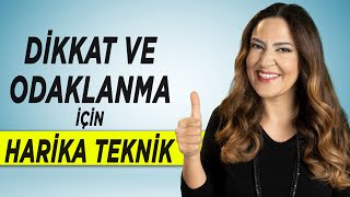 DİKKAT VE ODAKLANMA İÇİN MINDFULNESS TEKNİĞİ  Mindfulness Nasıl Yapılır Meditasyon Egzersizi [upl. by Girovard989]