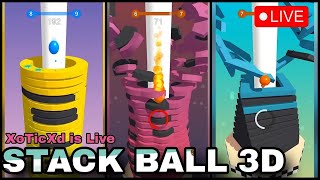 🛑Stack Ball 3D 🏀 Madness 🔥 Made World Record 209899 🌎 stackbounce short yt [upl. by Breeze]