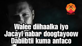 Cabdi Tahliil Warsame  Walee dookheyga kan lyrics [upl. by Bobette]