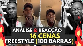 16 Cenas  freestyle 100 barras ANALISE REACÇÃO [upl. by Kath634]