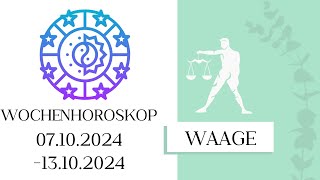 ♎ Wochenhoroskop  Waage  0710131024  KW 412024 [upl. by Esiuqcaj]