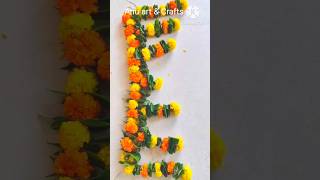 Mango Leaves Thoranam Ideas🍃Mango Leaves Decoration IdeasDIYDiwali decoration ideasShortsThoran [upl. by Jasun]