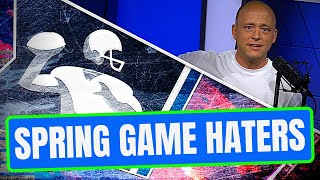 Josh Pate On Spring Games  Spring Game Haters Late Kick Cut [upl. by Ericksen]