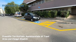 PTA S NICOLA PELLEGRINO TRANI PARCHEGGIO DISABILI [upl. by Annohsal]