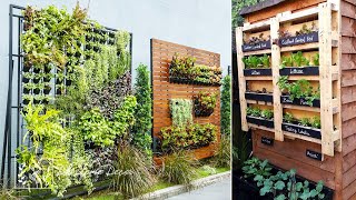 Best 50 Vertical Garden Ideas  Outdoor Vertical Living Wall Planter In 2024 [upl. by Kciwdahc7]