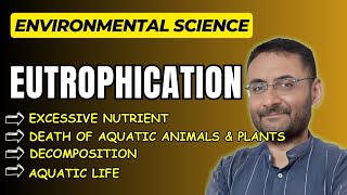 Eutrophication  Environmental science  Aquatic life in danger  EVS  Ecology [upl. by Arriec]