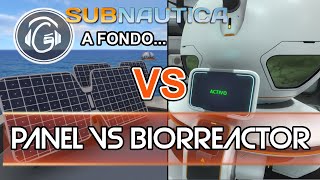 SUBNAUTICA  A fondo PANEL SOLAR Y BIORREACTOR [upl. by Lontson]