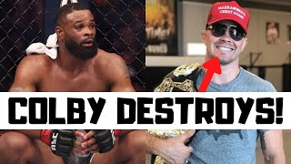 Tyron Woodley vs Colby Covington Full Fight Prediction and Breakdown [upl. by Munmro]