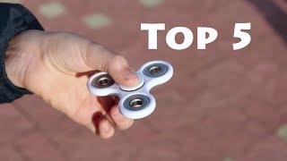 5 Awesome Fidget Spinner Tricks You Should Know [upl. by Nilorac]