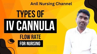 Types Of Iv Cannula Flow RatesAnilnursingChannelnursingeducationnursingschoolstudentsnursinglife [upl. by Shewmaker]