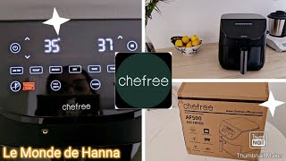 TEST AIR FRYER CHEFREE AF500 FRITEUSE SANS HUILE 🍟 🍕🍤🍗 [upl. by Siraj]