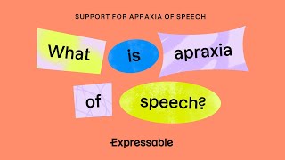 What is apraxia of speech [upl. by Mandell]