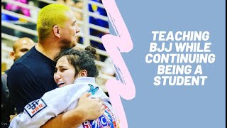 Teaching BJJ While Still Being a Student [upl. by Noswad23]