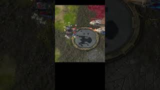 Who wins 1 Battlecruiser vs 4 Carriers sc2 starcraft starcraft2 blizzard gaming [upl. by Breeze344]