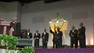 Evangel Fellowship COGIC Greensboro Sunda AM Mens Ensemble One More Chance March 11 2012 [upl. by Ailes52]