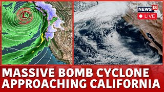 Bomb Cyclone LIVE California Ready For ‘Bomb Cyclone’ That Will Unleash 8 Trillion Gallons Of Water [upl. by Ainesey]