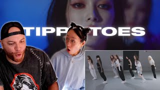 XG  Tippy Toes  Dance Practice Reaction [upl. by Draillih]