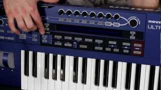 OFFICIAL Novation UltraNova Synth Basics and setup [upl. by Orlene]