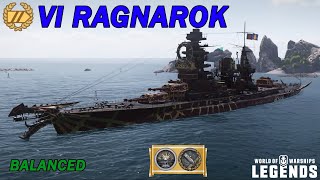 RAGNAROK  Mehrere Nachbesserungen  World of Warships Legends [upl. by Kilah]