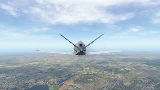 Cirrus Vision SF50 Jet Test Fly 4k XPlane 11 [upl. by Anahsahs656]