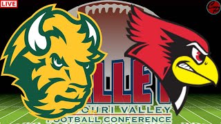 North Dakota State vs Illinois State Week 5 Missouri Valley College Football Live Game Cast amp Chat [upl. by Radbun]