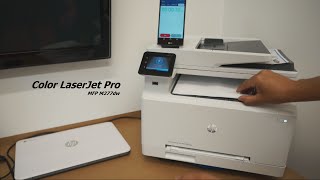 HP Printer  Color LaserJet Pro MFP M277dw Review [upl. by Dlanigger]