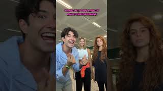 ALESSIA LANZA E EMILY PALLINI E IL LORO FANTASTICO SCHERZO IN AEREOPORTO tiktok perte webboh [upl. by O'Mahony]