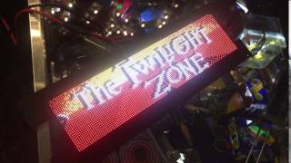 PIN2DMD connected to a real Twilight Zone pinball machine [upl. by Aiyotal]