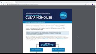 DOT FMCSA Clearinghouse Registration Help [upl. by Ardnatal]