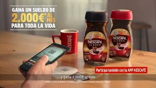 Participa ya y gana 2000€ al mes con el SUELDO NESCAFÉ [upl. by Sregor]