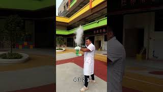 Super Liquid Nitrogen Rocket Liquid Nitrogen Rocket Large Science Experiment Show Physics Experi [upl. by Adnal]