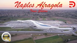 Afragola  Italy  Naples Afragola Train Station Tour  4K  UHD [upl. by Sucramal]