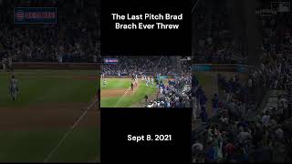 Brad Brachs Last MLB PITCH [upl. by Ahsenroc477]