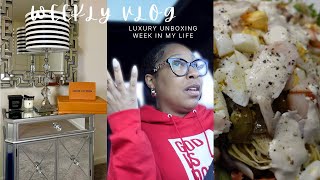 LUXURY UNBOXING  WEEK IN MY LIFE  DO I HAVE HATERS  WEEKLY VLOG [upl. by Yellhsa]