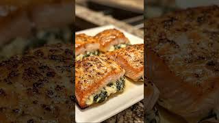 Salmon Stuffed StuffedSalmon SeafoodDelight HealthyMeals EasyDinner [upl. by Ortensia452]