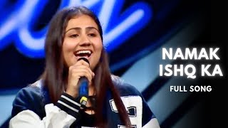 Bhitar Bhitar Aag Jale  Namak Ishq Ka  Adya Mishra  Indian Idol Season 14 [upl. by Lobiv]