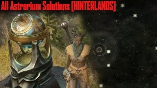 Dragon Age Inquisition All Astrarium Solutions Hinterlands [upl. by Anelej]