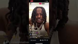 1804 Jackboy he on live talk to his supporters about some real shit ￼￼ [upl. by Meehyrb]