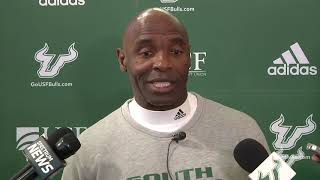 USF Football Gasparilla Bowl Week Availability Coach Strong Coach JeanMary Reaves Hampton [upl. by Dennison]